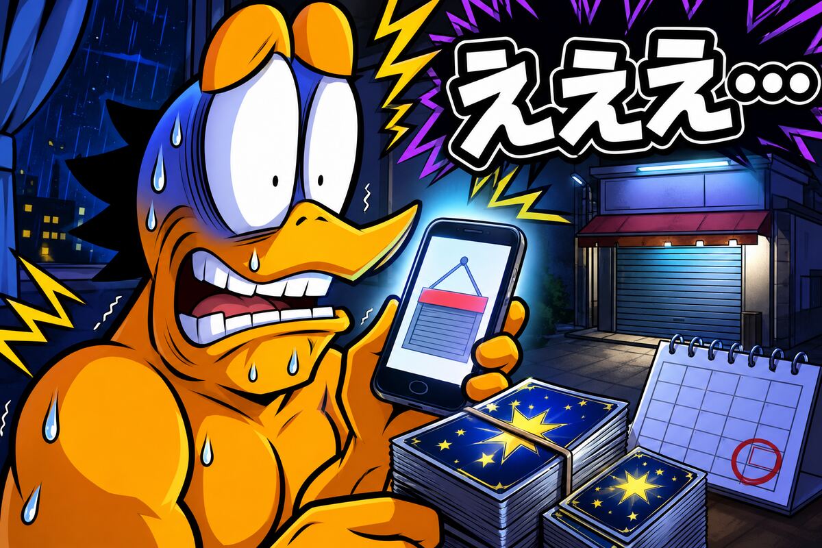 【悲報】オンラインオリパ「ZEXUOS」、11月30日でサ終→理由は「決済代行のシステム停止、新しい代行会社と契約できず」 ポイント購入はもう止まってて残ポイント・発送依頼も11/30 23:59まで